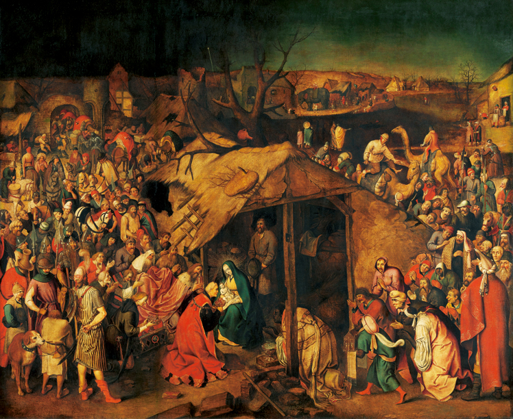  彼得·勃鲁盖尔 Bruegel Pieter—— 贤士朝拜